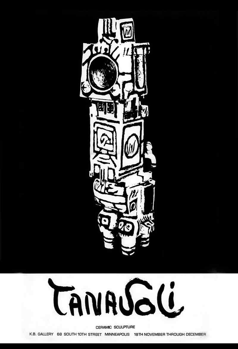 "Parviz Tanavoli Ceramic Sculpture"