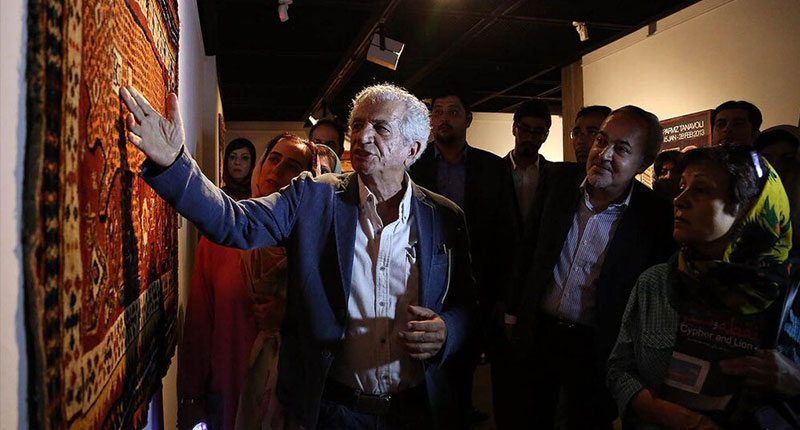 "Sculptor Parviz Tanavoli donates collection of Persian rugs, carpets to CHTHM"