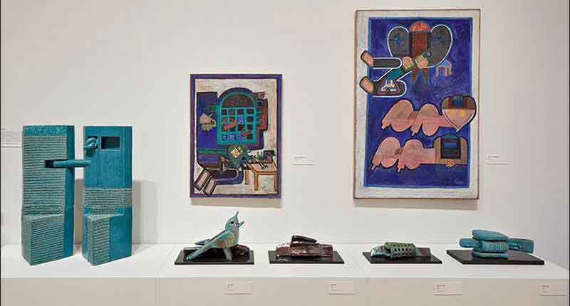 "New dawn for Iranian artist Parviz Tanavoli in America's galleries"